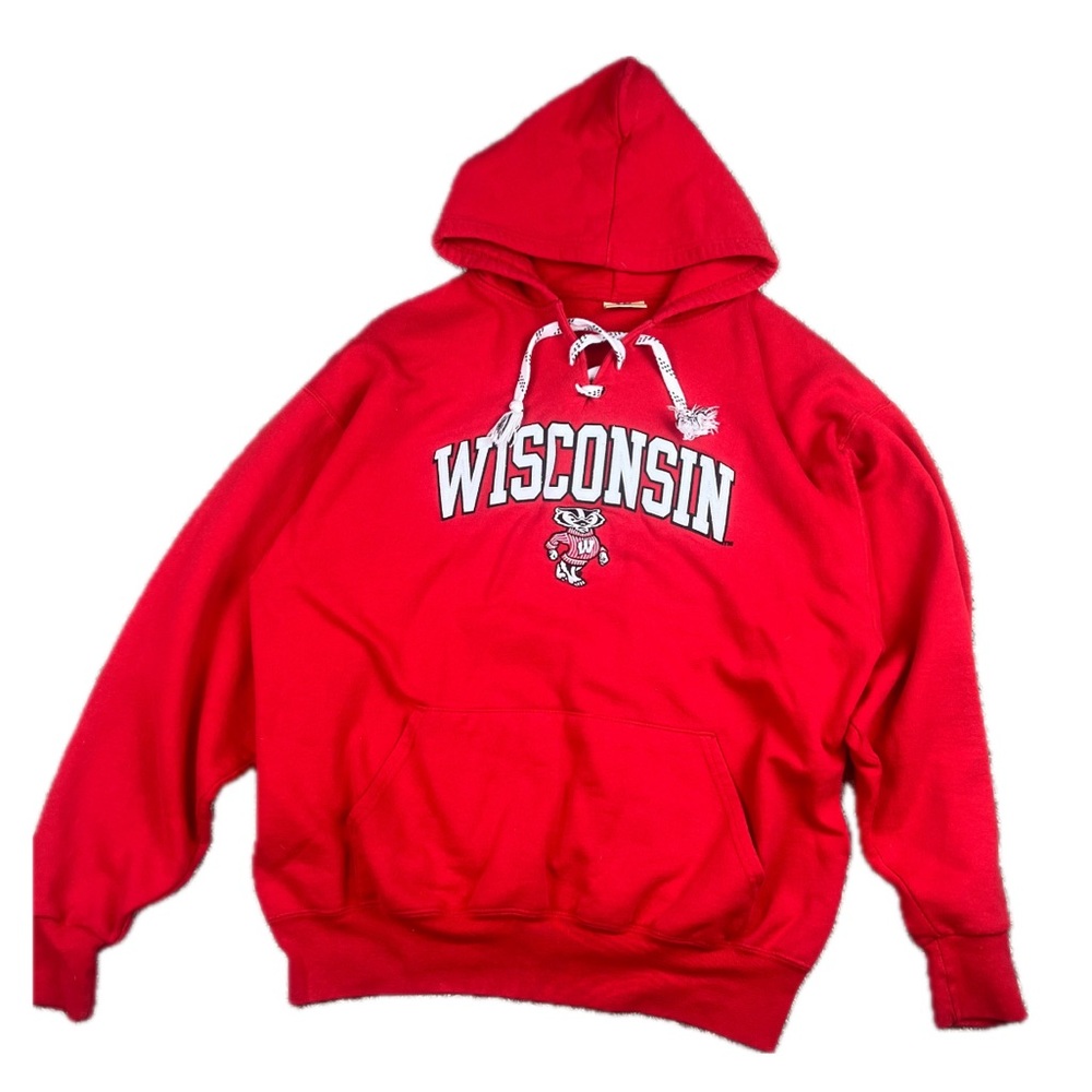 The Game Red Wisconsin Men's Hoodie